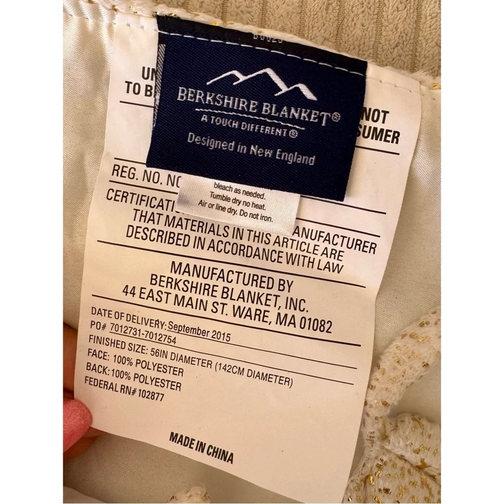 🪩3 for $15🪩 Berkshire Blanket | Plush Tree Skirt